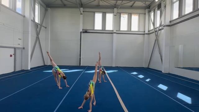 ТР 2 спортивный, Хачатурова - Нагаева - Калинина, МАУДО ДТДиМ, Темповое упражнение