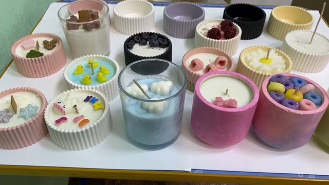 Мастер-класс по изготовлению свечей