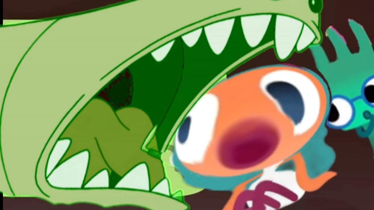 Срум и Хрум-Аляскинский Бычий Червь