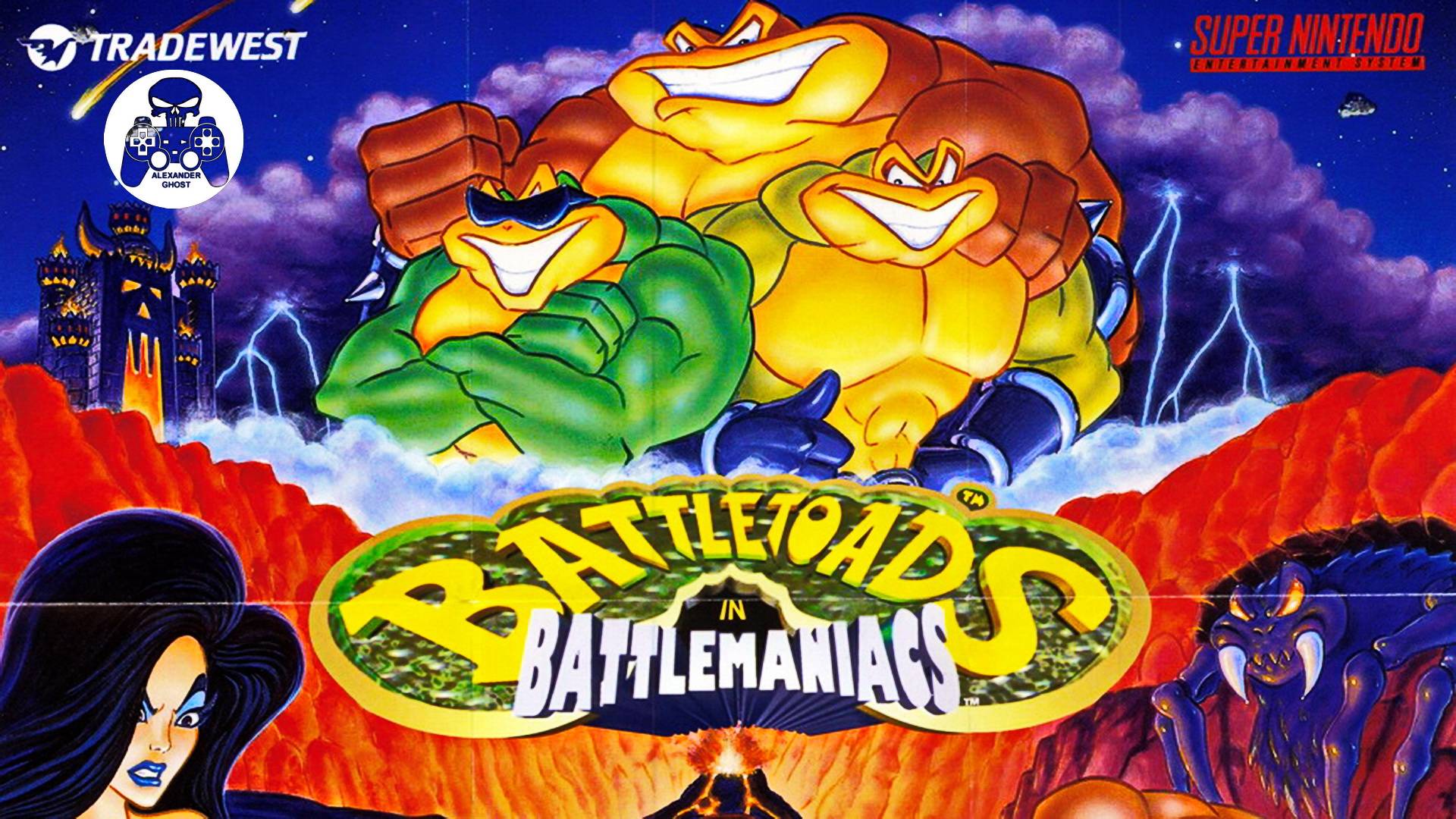 Battletoads in Battlemaniacs SNES прохождение Pimple