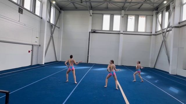 ТР 2 спортивный, Лебедева - Коваленко - Литвинчук, КРОО ФСА, Темповое упражнение