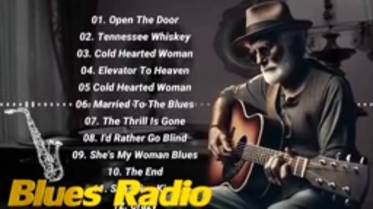 БЛЮЗОВОЕ РАДИО _ Музыка в стиле Виски Блюз _ Лучший плейлист музыки в стиле медленный блюз - Лучшие