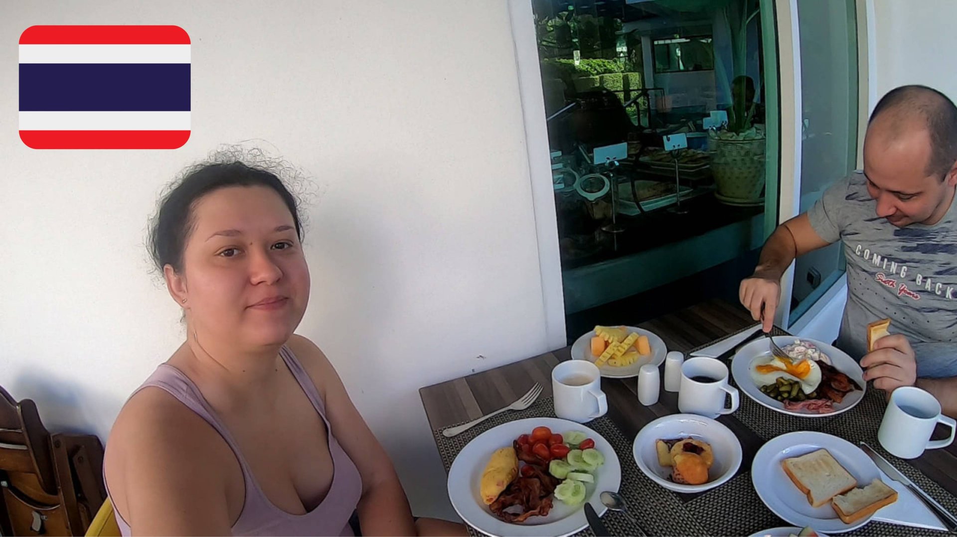 #8 Завтрак в отеле The Beach Heights Resort 4*. Пхукет. Декабрь 2019