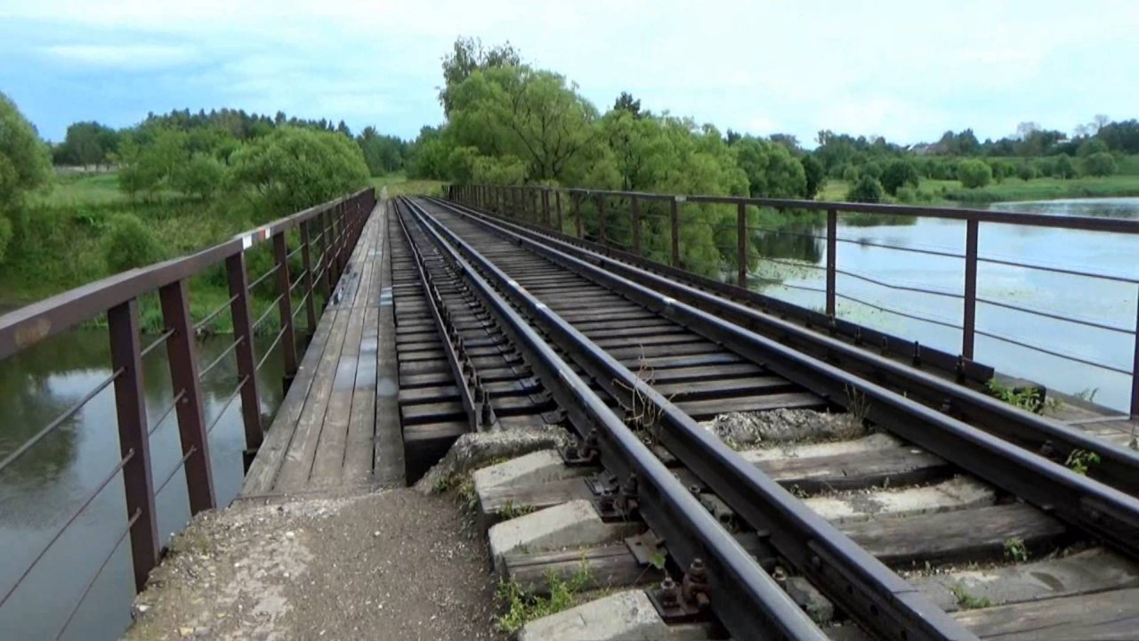 Прогулка по старому подъездному железнодорожному пути в городе Иваново