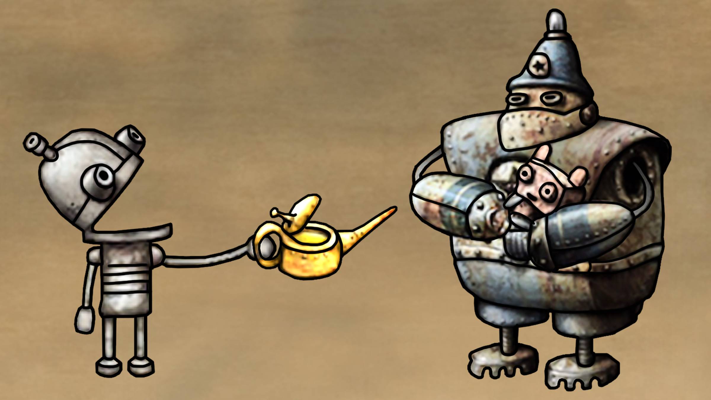 МАШИНАРИУМ #12. Робот ботаник и бугай. Игра Machinarium на канале Игрули TV