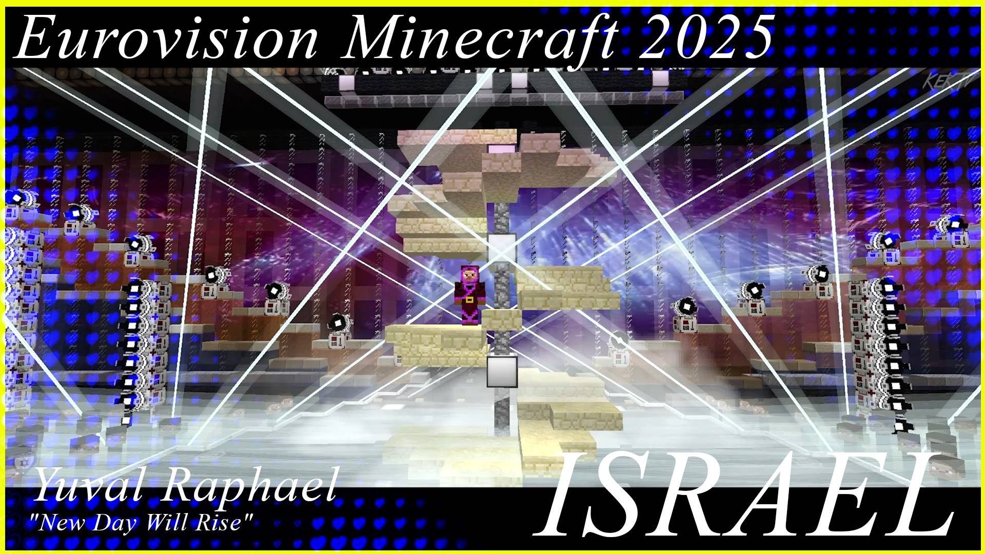 Eurovision Minecraft 2025 - Israel - Yuval Raphael - "New Day Will Rise"