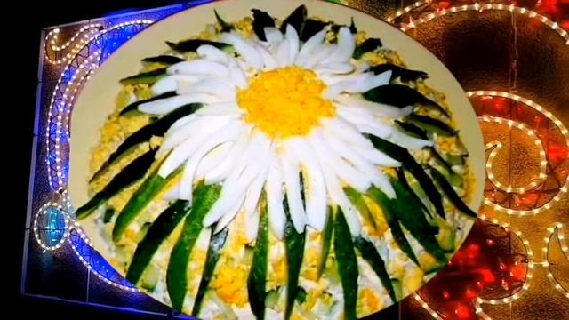 🥗Идея украшения салатов на праздничный стол