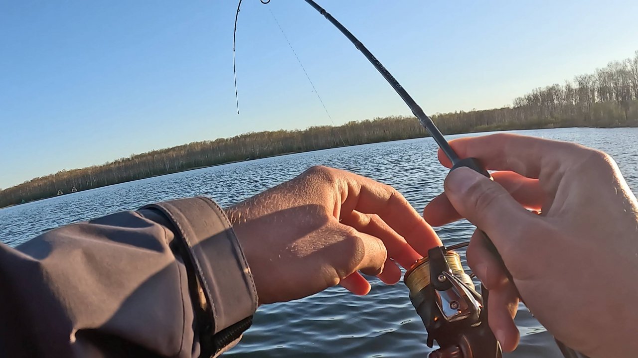 МОРМЫШИНГ в камышах. РЕКОРДНАЯ РЫБА на тончайшую леску. Рыбалка. Май