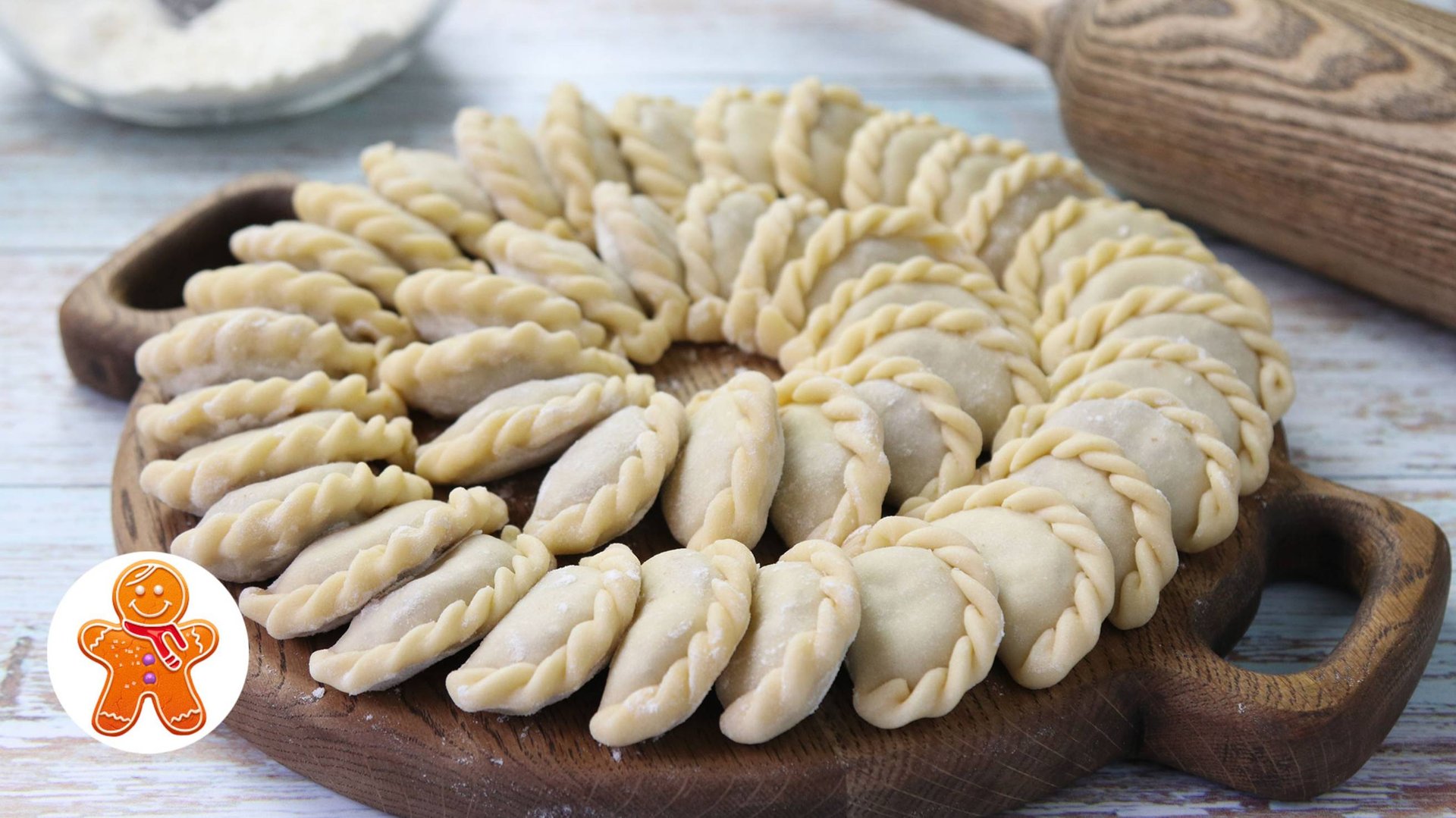 Вареники с мясом на заварном тесте