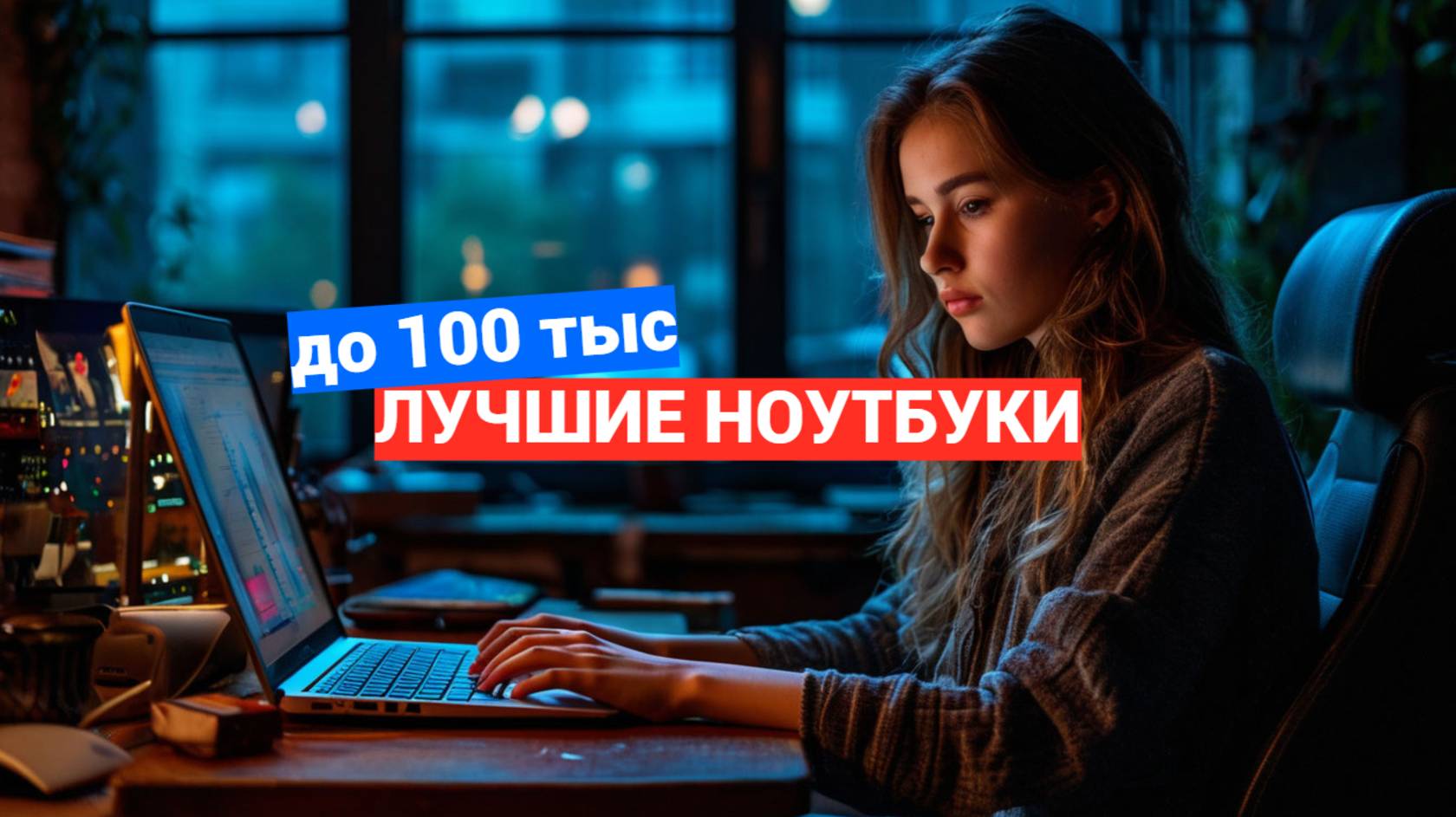 ТОП-7 НОУТБУКОВ ДО 100 000 РУБ. 🎯 ЛУЧШИЕ МОДЕЛИ ДЛЯ РАБОТЫ И ИГР! 🖥️