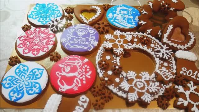 Мастер класс по работе с ТРАФАРЕТАМИ при росписи пряников КРАСИВО, БЫСТРО и ЛЕГКО