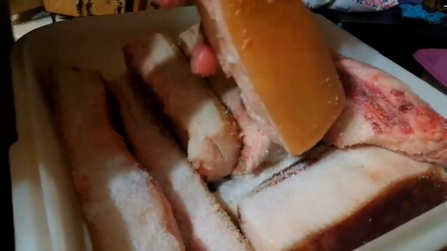 Засолка домашнего сала.