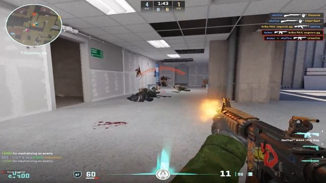 Потеть в Премьере❌ Потеть на паблике✅ Шикарно читаю игроков. CS2❤️