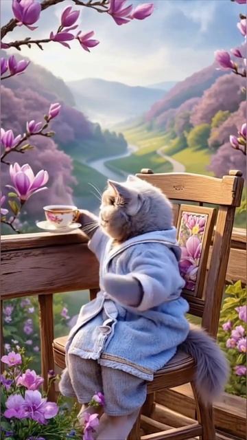 Котик и бутерброд