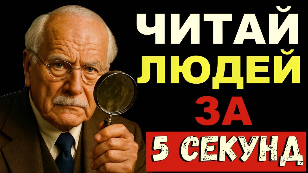 КАК ЧИТАТЬ ЛЮДЕЙ насквозь? СЕКРЕТ действительно работает! Карл Юнг.