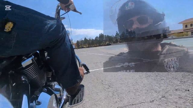 Тренировка по маневрированию на большом V-Twin. (Не учебное пособие).