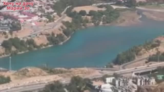 16. Узбекистан г. ЧИРЧИК. Поездка в горы. Чарвакское водохранилище на реке Чирчик.