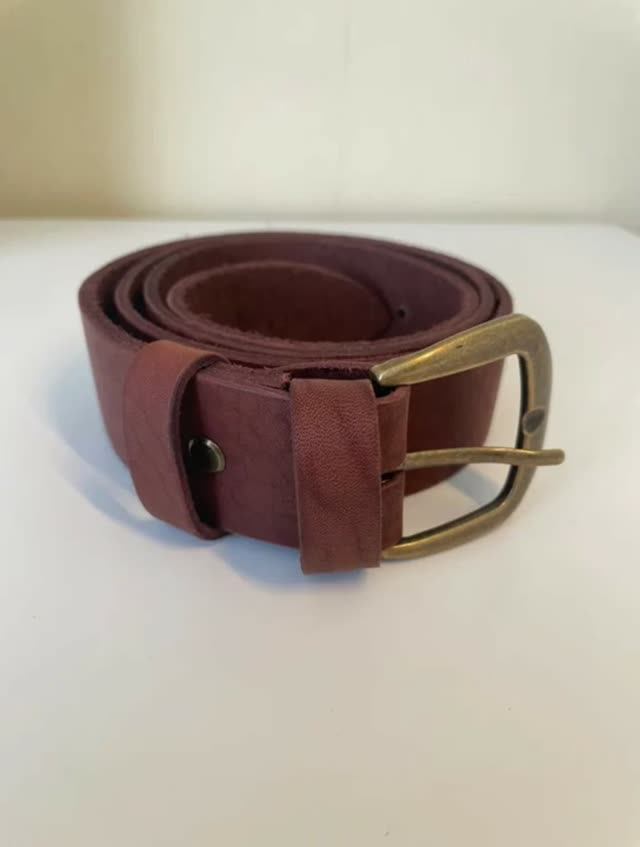 Пример кожаного ремня
