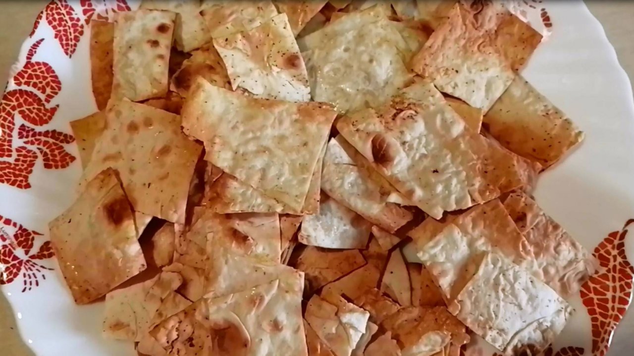 Быстрые Хрустящие Чипсы из Лаваша в Духовке за 5 минут