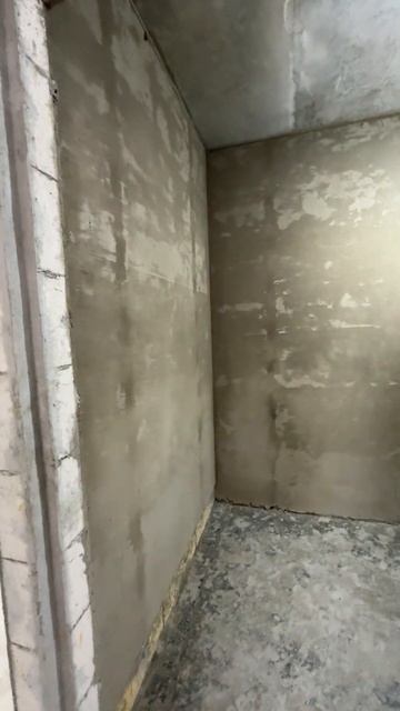 Ремонт квартиры в ЖК Западный порт. Механизированная штукатурка стен