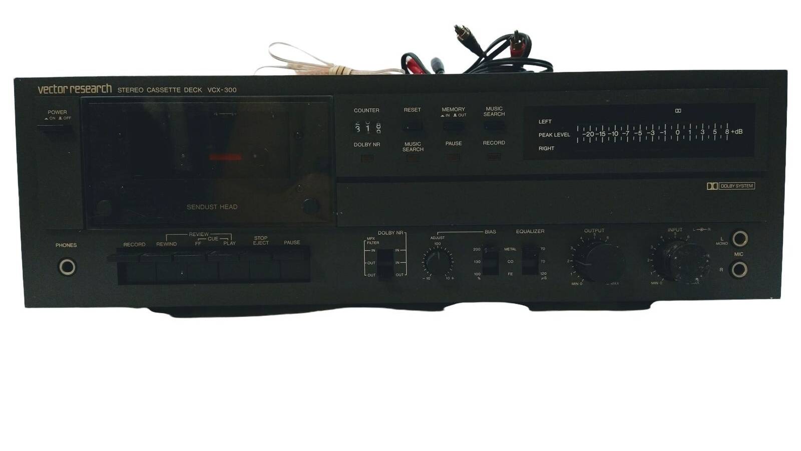 Винтажная кассетная дека VECTOR RESEARCH VCX-300-Яполния-1978-год