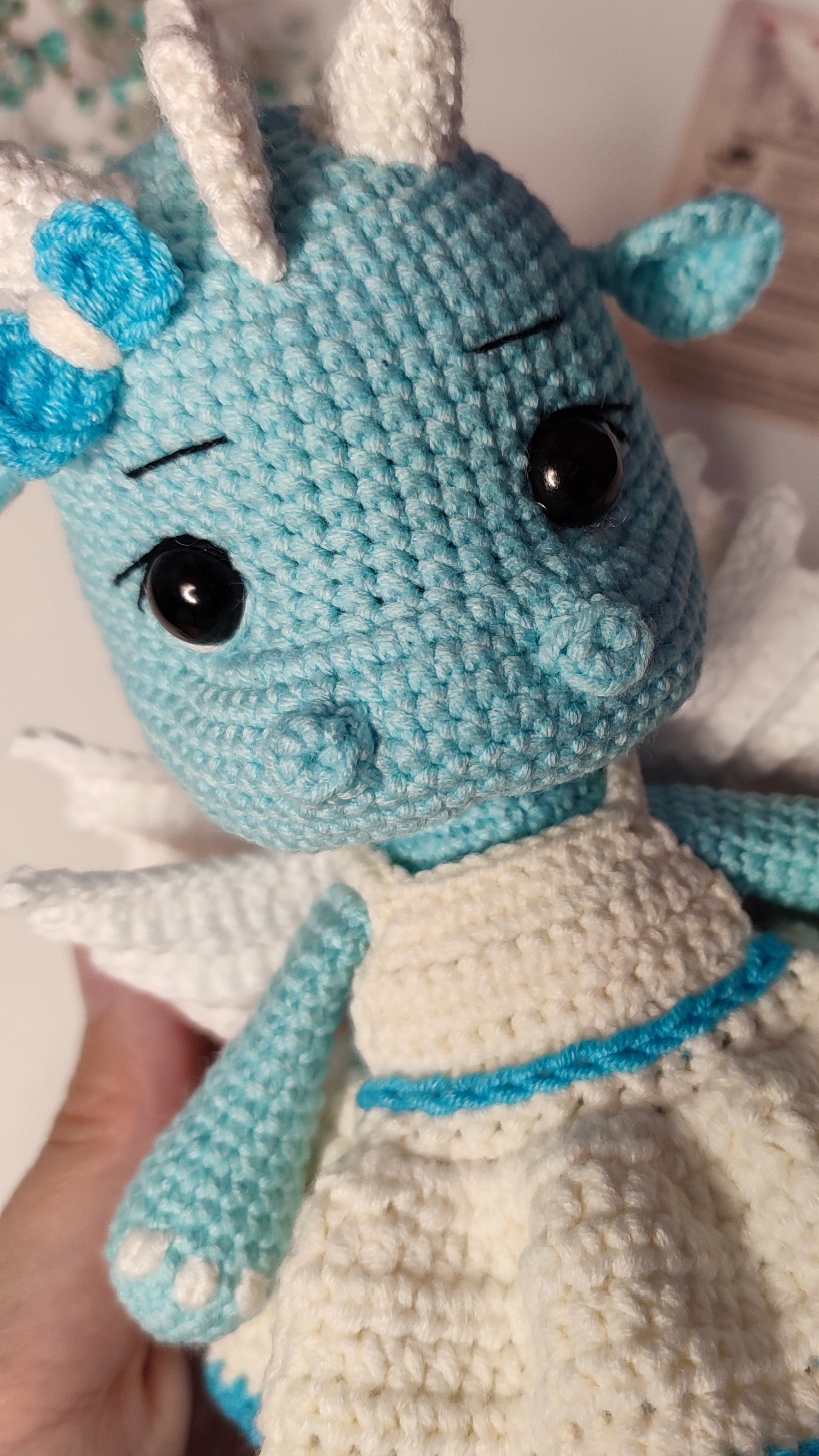 Милая дракоша в платье