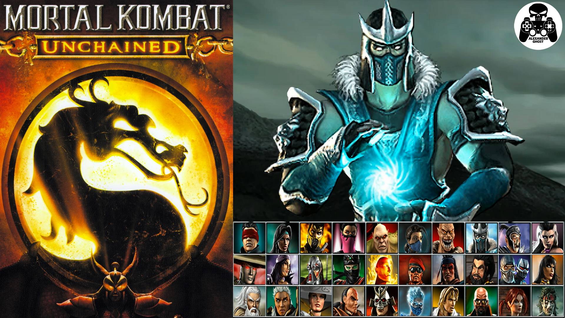 Mortal Kombat Unchained PlayStation Portable (PSP) прохождение Sub-Zero