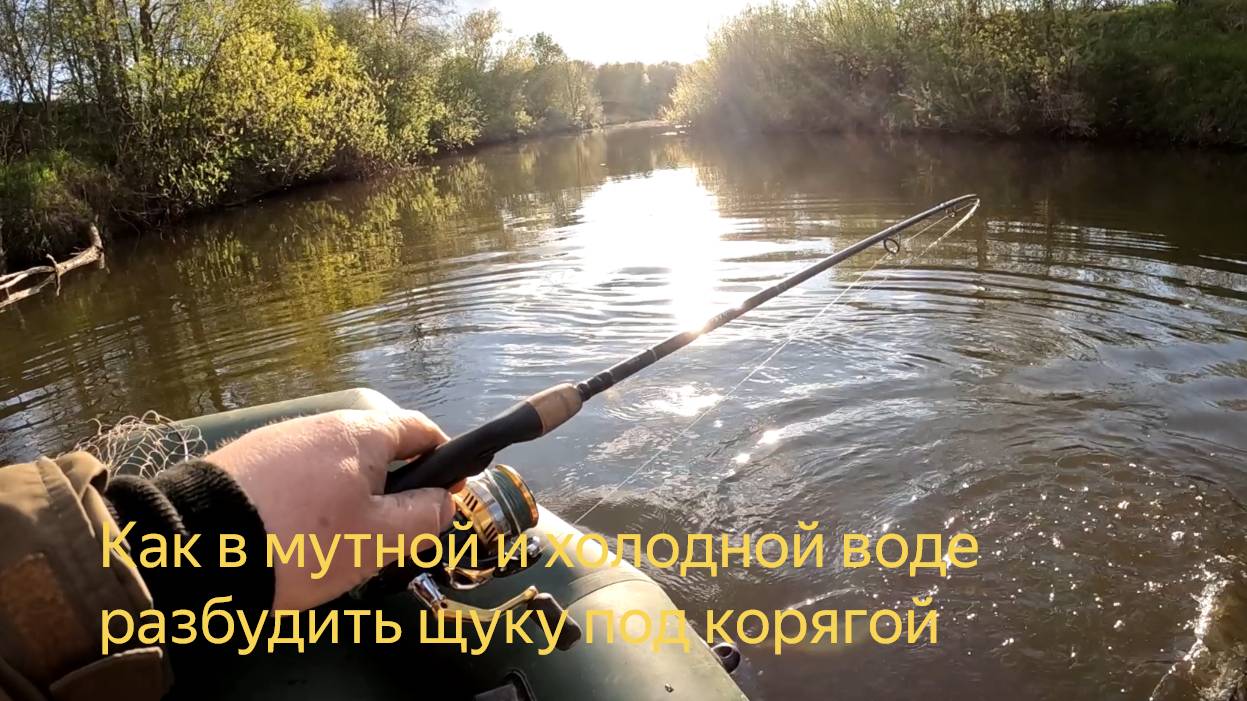 ОСОБЫЙ СПОСОБ ловли щуки В САМОЕ БЕСКЛЕВЬЕ -  Midgetирование по холодной и мутноватой воде.