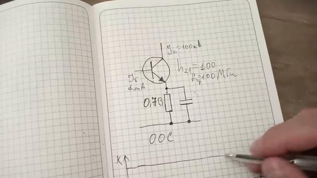 Зачем ставят резистор и конденсатор в эмиттер транзистора. ООС по постоянному и переменному току.