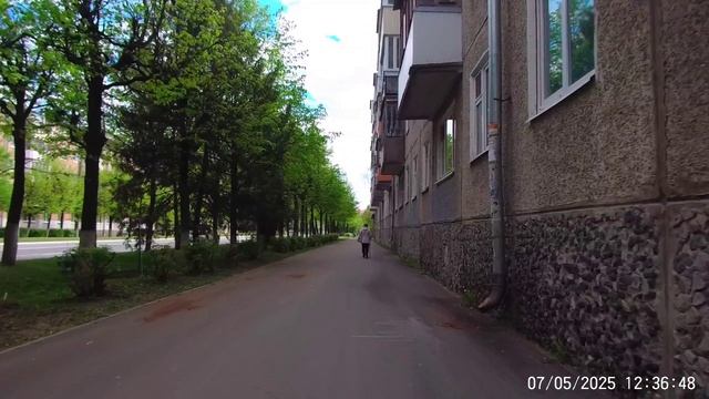 Ленинский проспект в Йошкар-Ола май 2025