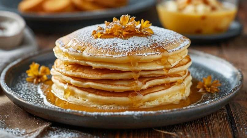 Сырные оладьи на кефире