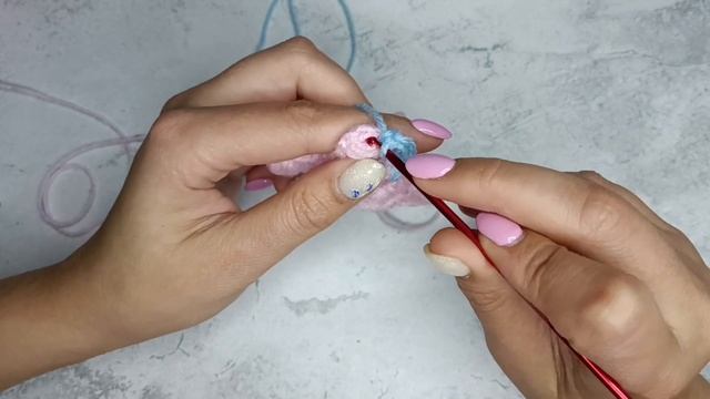 Нежный мотив крючком🧶МК🧶 Свяжем вместе легко и просто 🧶🧶🧶