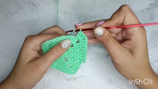 Мотив для пледа или подушки "Мармелад" 🧶МК🧶 Вяжем вместе легко и просто🧶🧶🧶