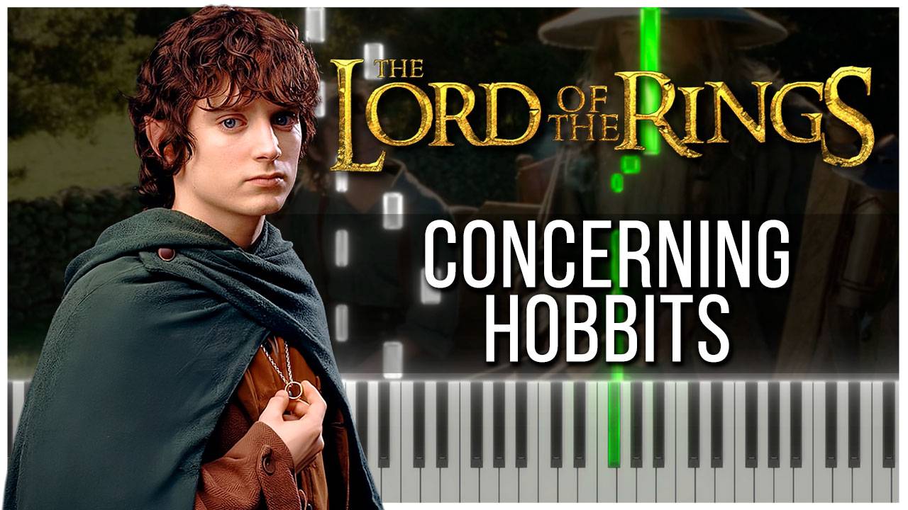 Concerning Hobbits (Властелин колец) 【 КАВЕР НА ПИАНИНО 】