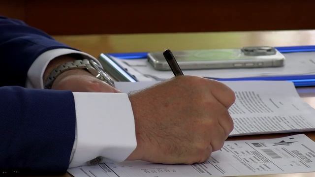 Гашение марки Почты России перед Диктантом Победы в Твери