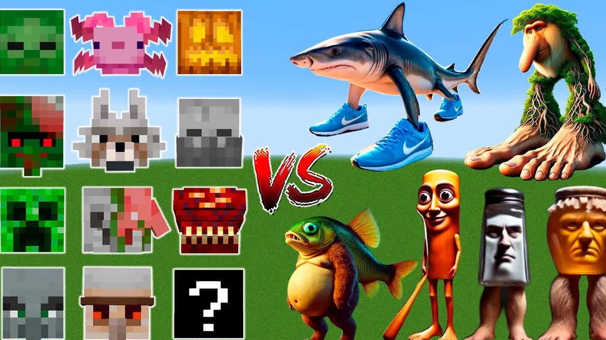 Все БОССЫ ПРОТИВ всех ИТАЛЬЯНСКИХ МОБОВ- майнкрафт битва