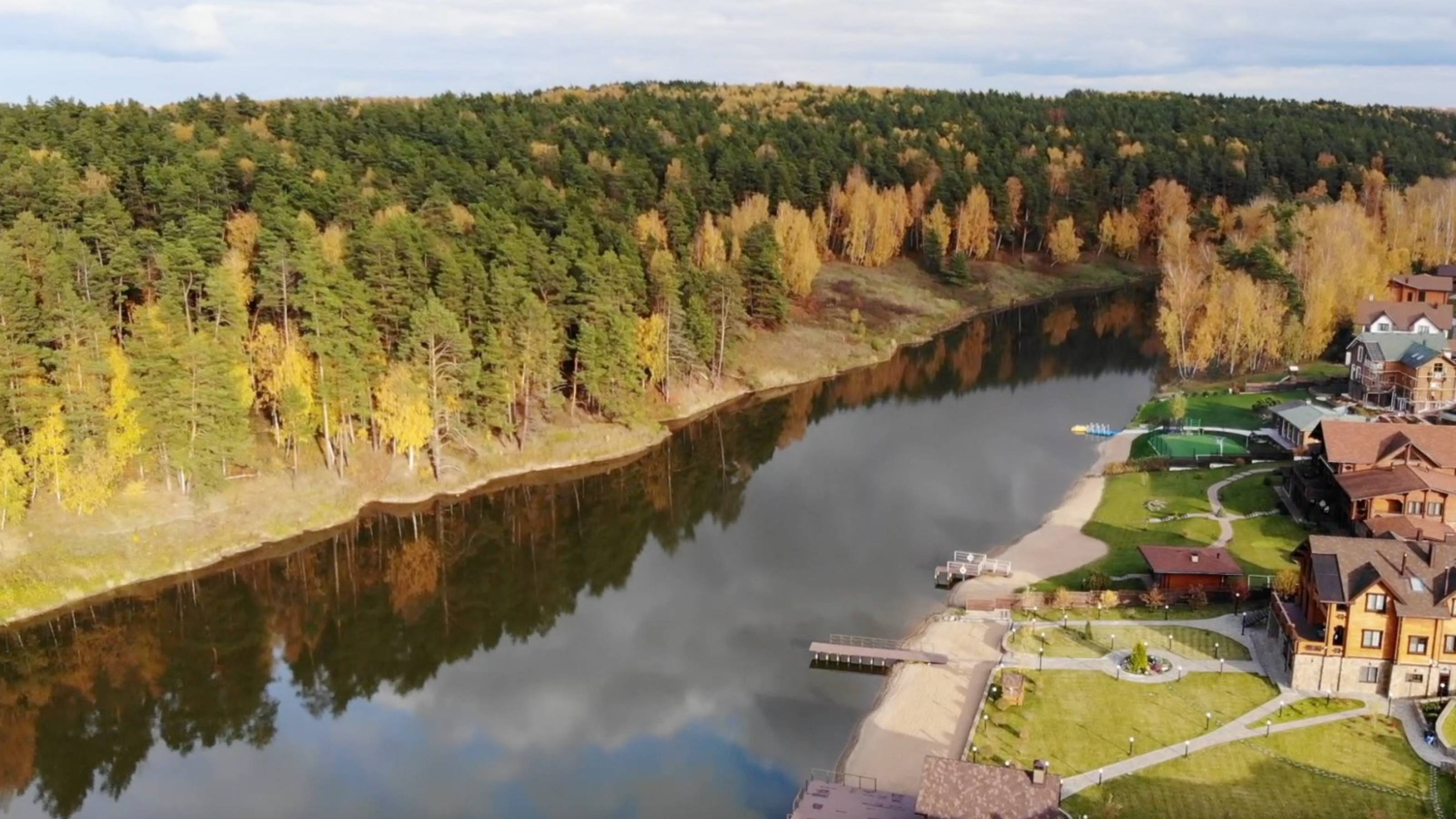 Каскад зеркальных озёр в Рождествено (Капитан Club)