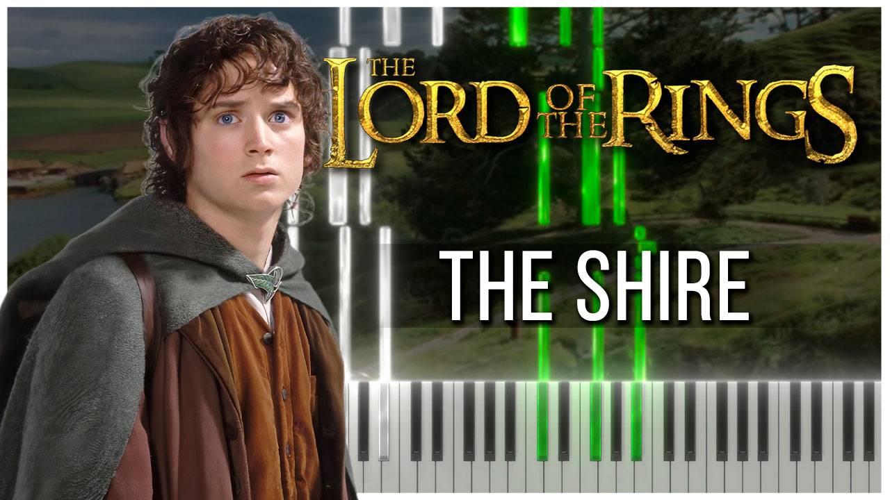 The Shire (Властелин колец) 【 КАВЕР НА ПИАНИНО 】