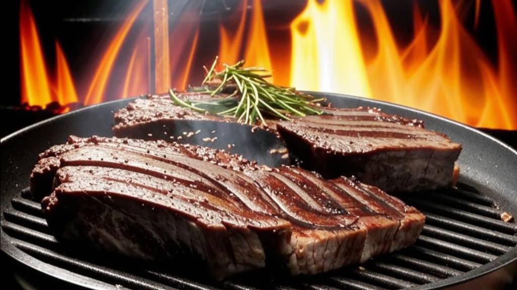 Говядина на гриле
