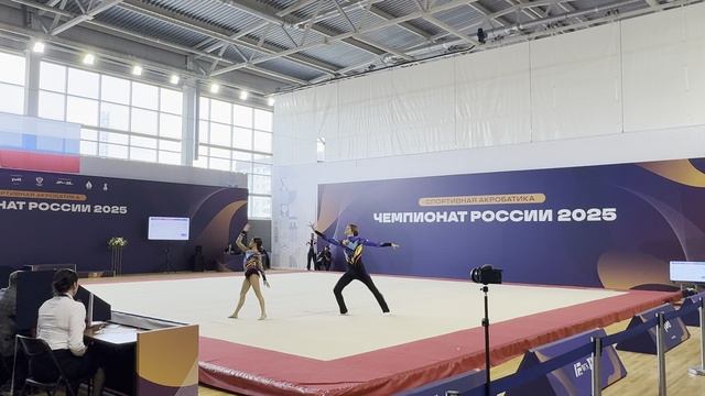 СмП 14+, Симороз Виктория - Куликов Максим, Балансовое упражнение