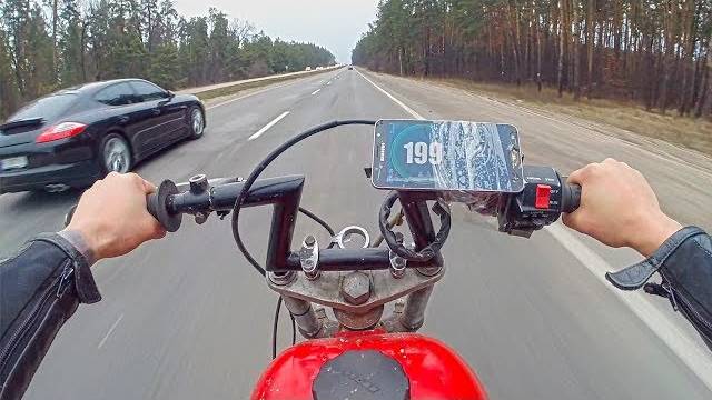 Выжал МАКСИМАЛКУ на мотоцикле_из_#23