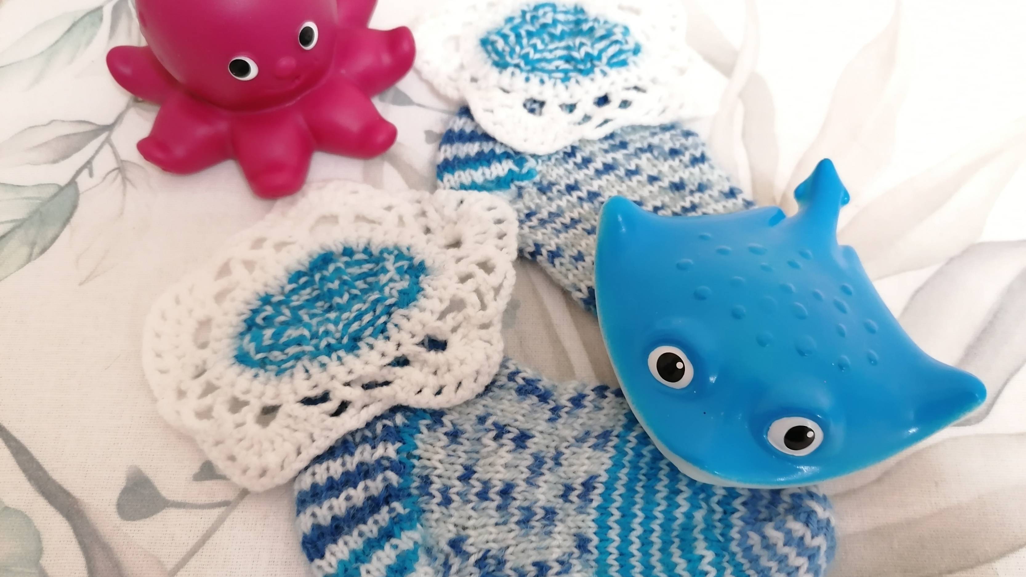 МК Носочки для младенца_Заключительная часть