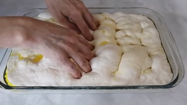 ФОКАЧЧА на закваске  Focaccia Bread