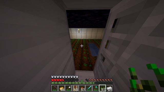 МАЙНКРАФТ 100 ДНЕЙ В МЕТЕОРИТНОМ АДУ ЧАСТЬ 3. ФЕРМА, 2 БАЗА.