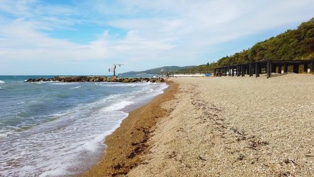 Новомихайловский. Пляжи Дон и Нептун.