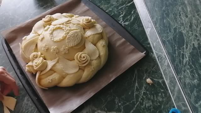 Оформление каравая 1.