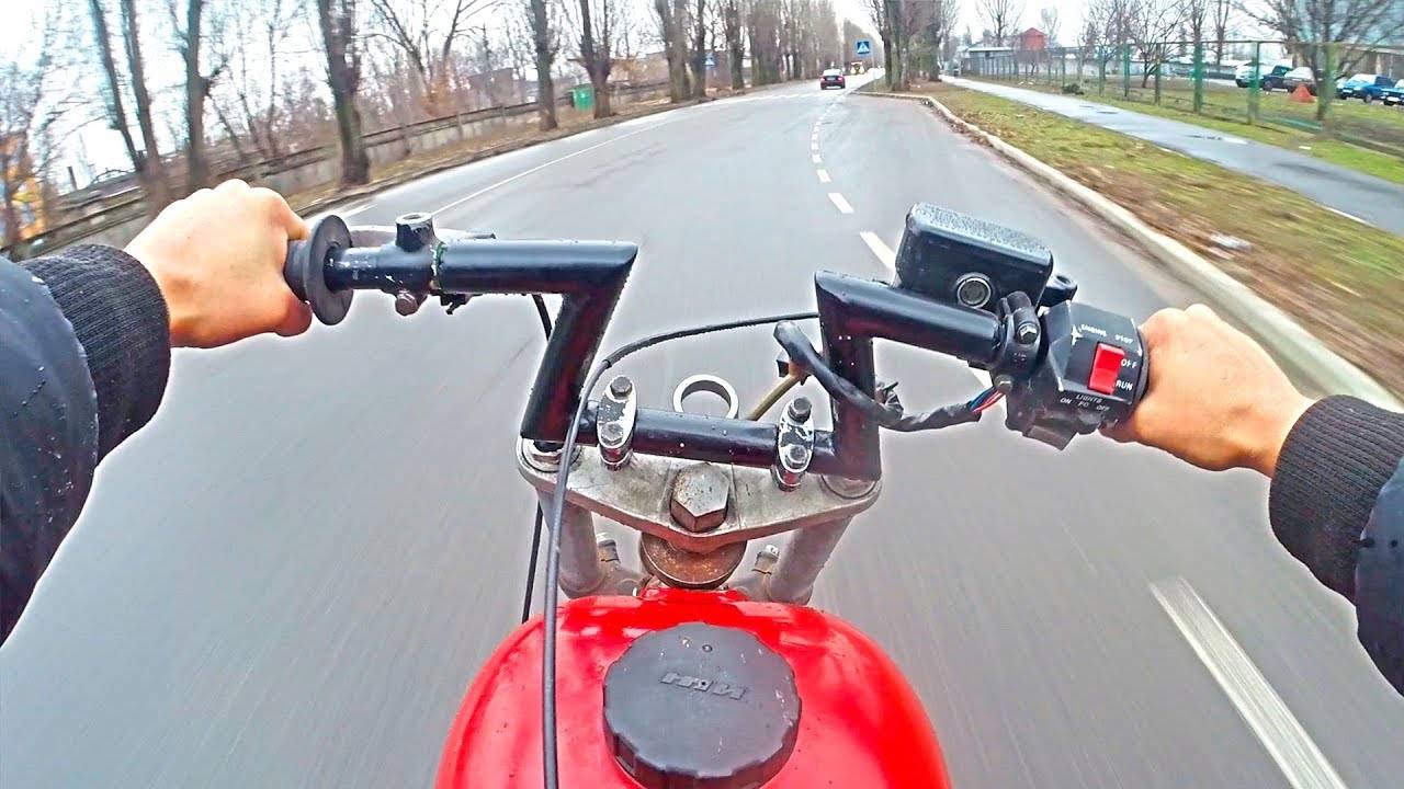 ИСПЫТЫВАЮ мотоцикл из ХЛАМА на карбюраторах_#20