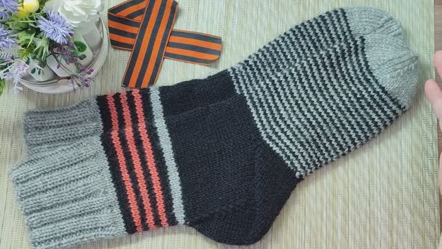 Мастер-класс  пятки "Стронг" в носках