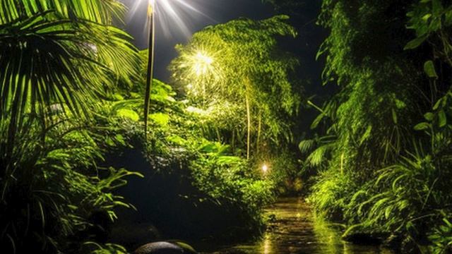 Звуки тропического леса для снятия стресса