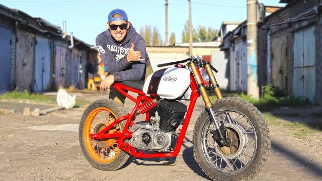 МОТОЦИКЛ ИЖ CAFE RACER ЭТО ВООБЩЕ ЗАКОННО???_#28